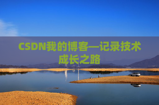 CSDN我的博客—记录技术成长之路
